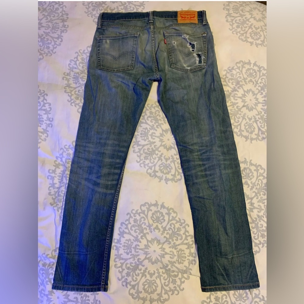 Men’s Worn Levi’s 513 Jeans 31x32